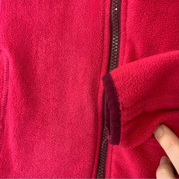 Prince & Fox Full Zip Fleece Jacket Pink Women's Size S - Picture 8 of 11